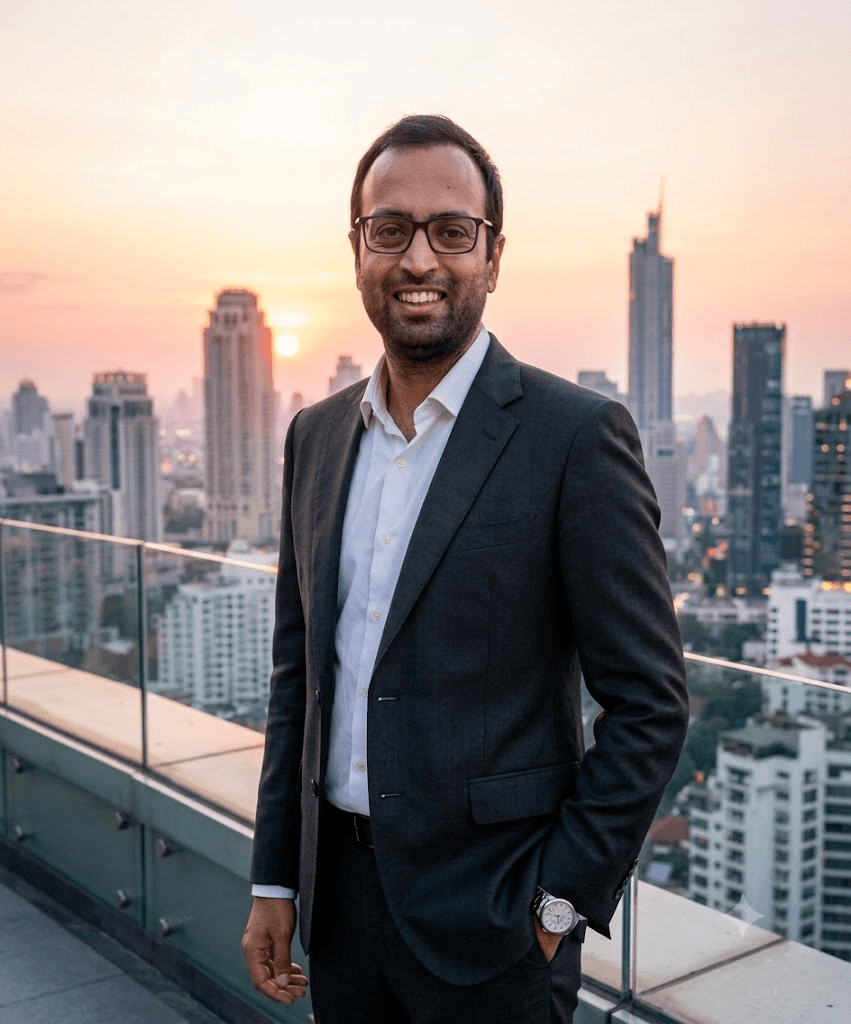 Portrait of Vikas Patel, Head of Partnerships at Tanyx AI