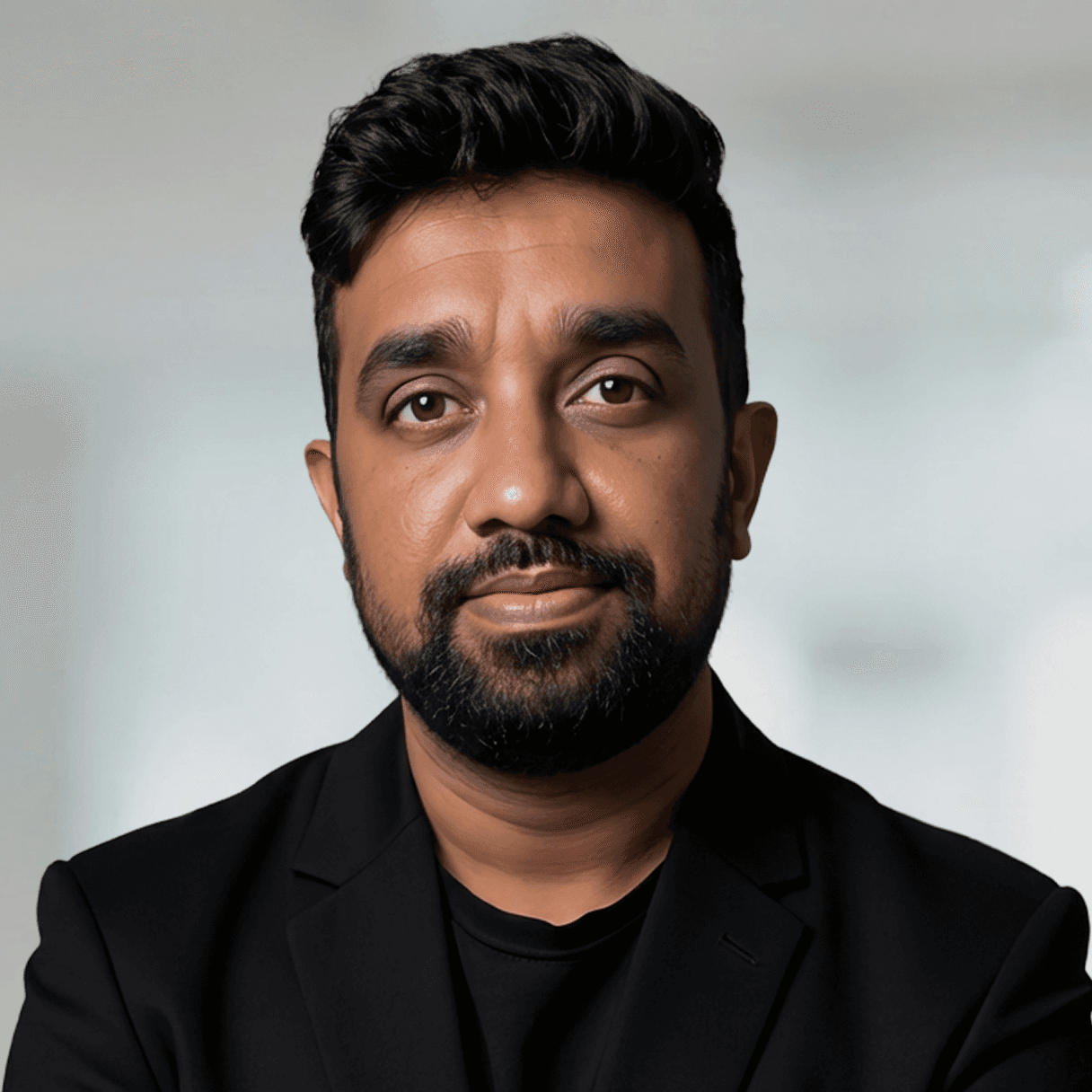 Portrait of Vinay Bhardwaj, Head of Engineering at Tanyx AI